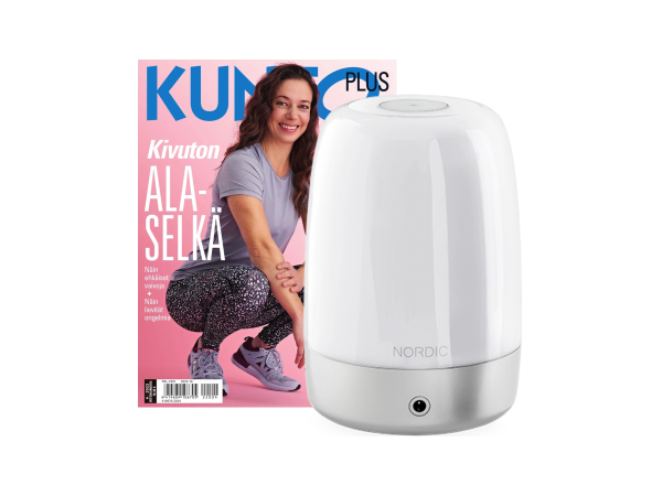 Nordic-herätysvalo + 4 nroa KUNTO PLUS -lehteä
